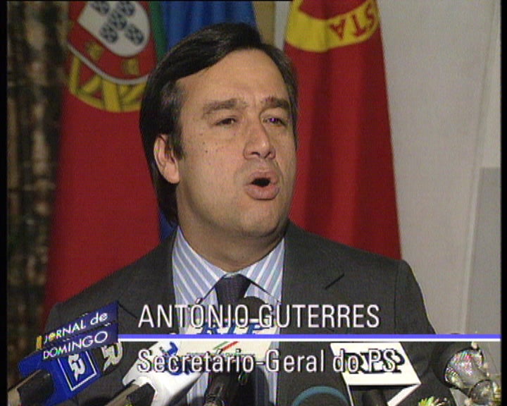 António Guterres crítica Governo