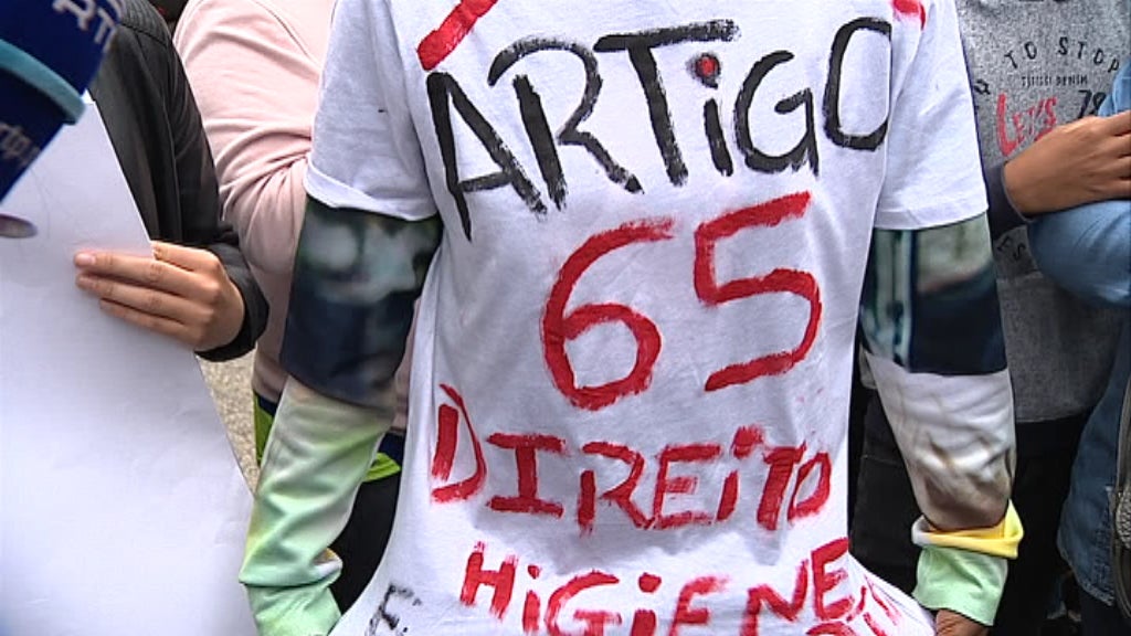 Despejos em casas Municipais