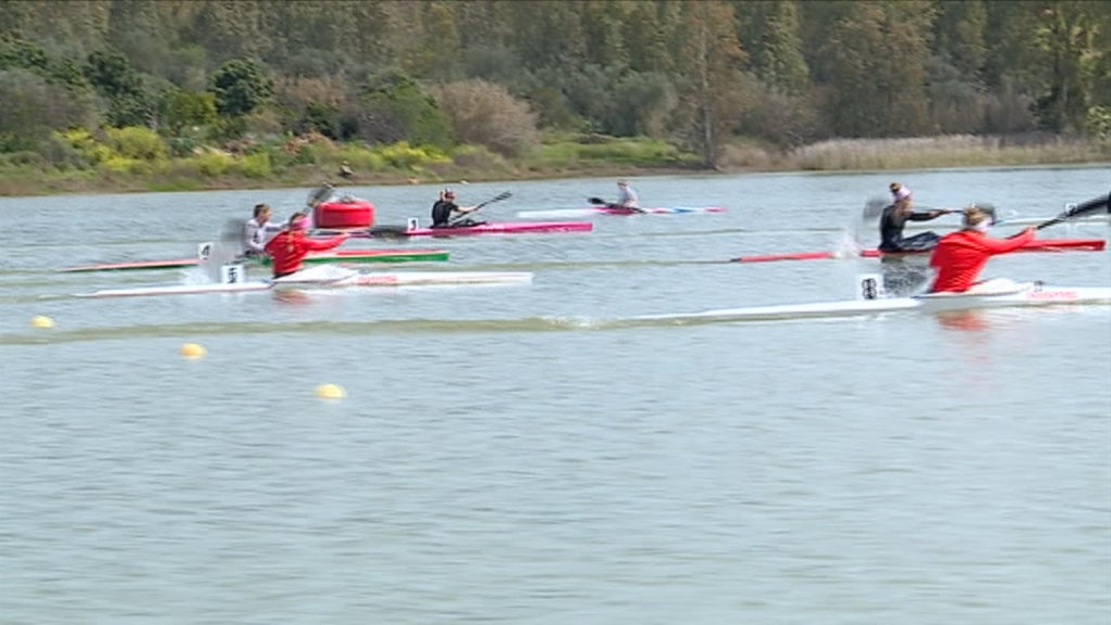 Pista para desportos náuticos na Mina de São Domingos