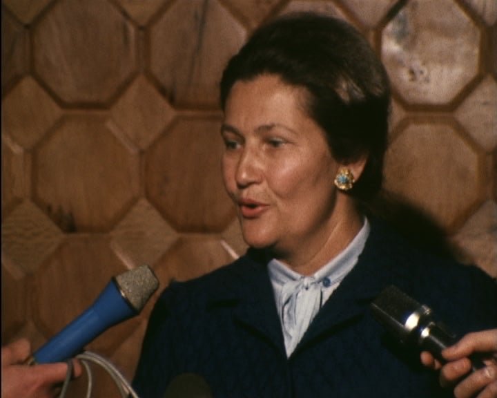 Visita de Simone Veil à Assembleia da República
