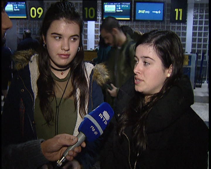 Aeroporto do Funchal no primeiro dia do ano