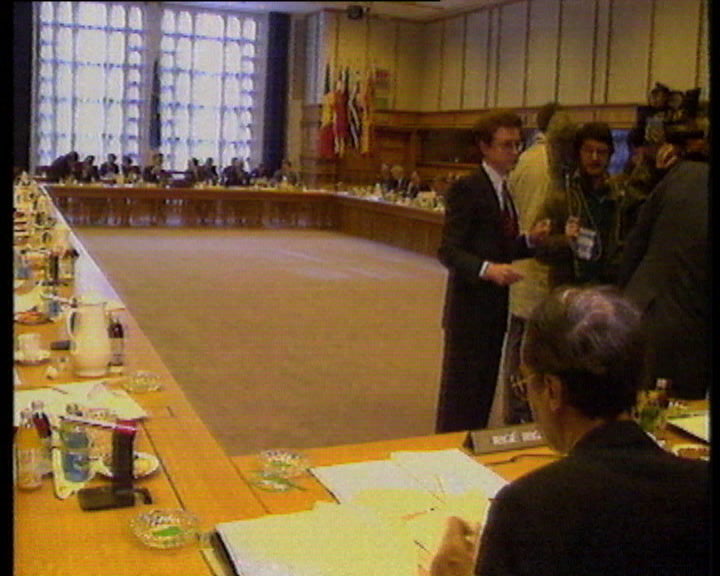 Reunião dos Ministros dos Negócios Estrangeiros da CE