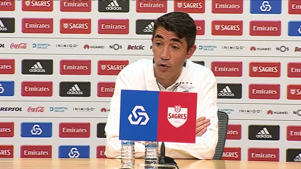 Futebol: Conferência de imprensa Bruno Lage