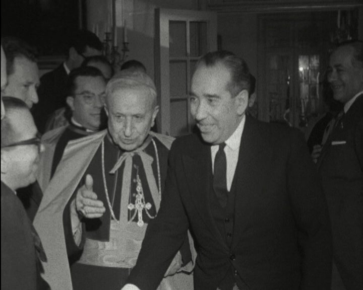 Cardeal Fernando Cento Recebe Franco Nogueira