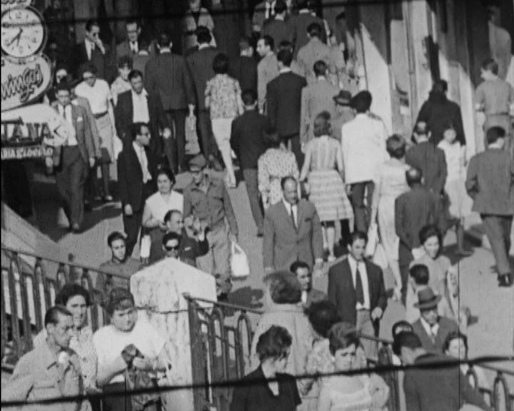 Movimento de rua em Lisboa