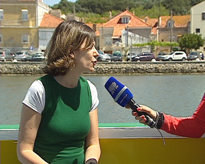 Fragatas na baía do Seixal