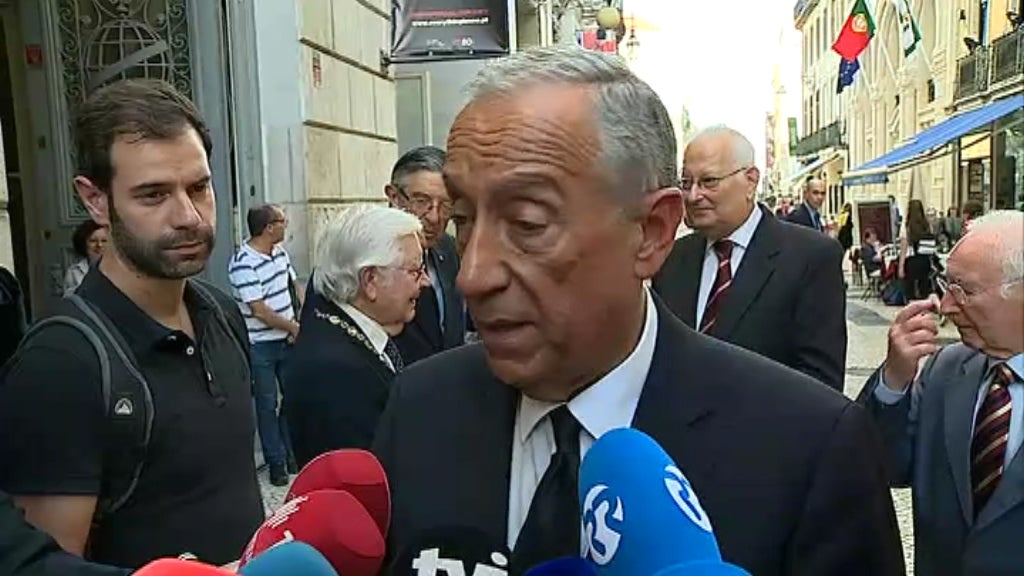 Declarações de Marcelo Rebelo de Sousa