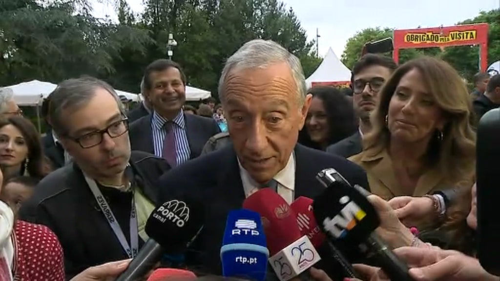 Declarações de Marcelo Rebelo de Sousa