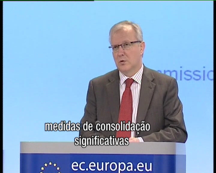 Previsões de Bruxelas sobre economia