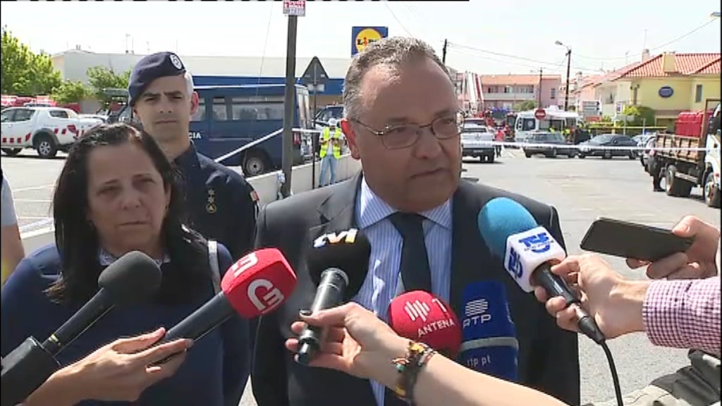 Queda de avioneta em Tires