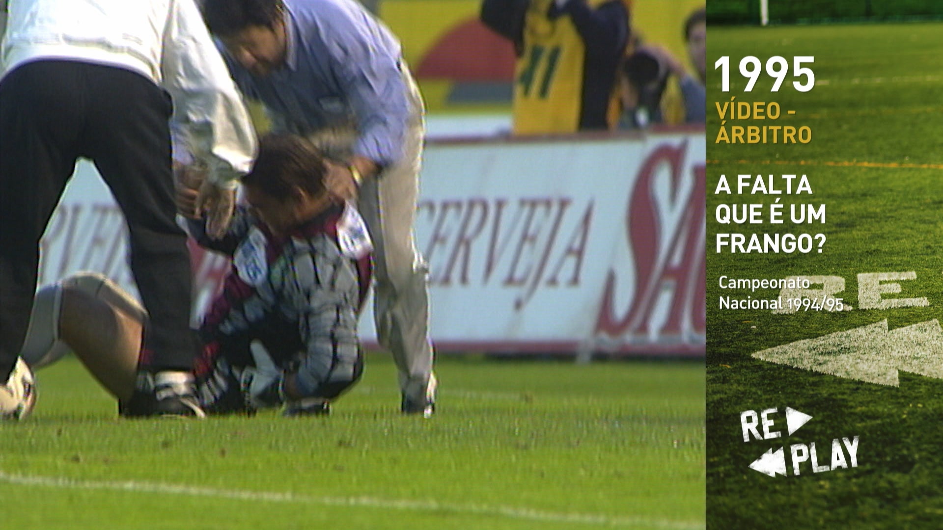 1995 Vídeo – Árbitro a falta que é um frango?