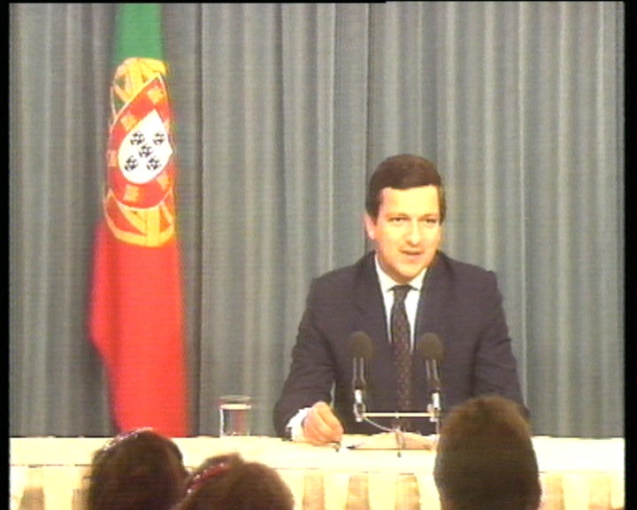 Conferência de imprensa de Durão Barroso