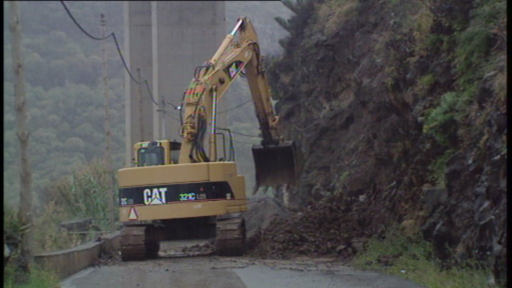 Mau tempo na Madeira
