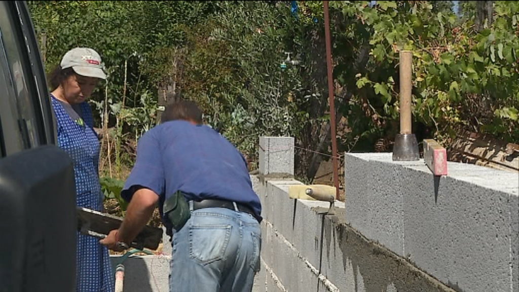 Recuperação de habitações em Pedrogão Grande