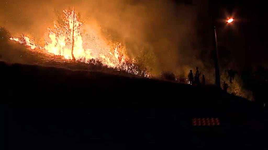 Incêndio florestal de Oleiros