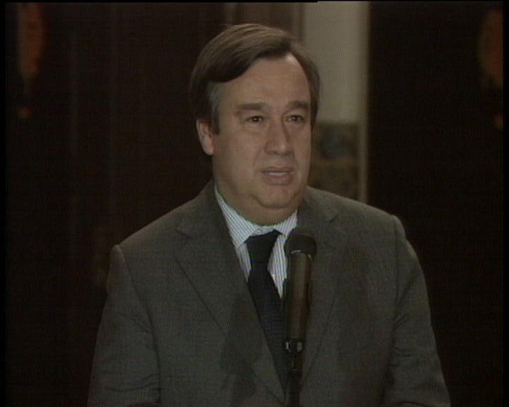 Reação de António Guterres