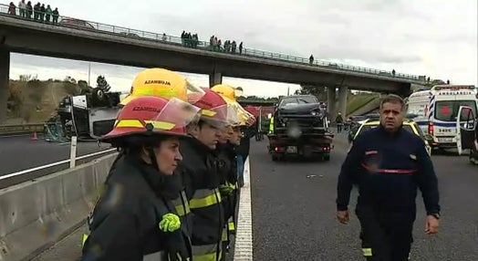 Acidente rodoviário na A1