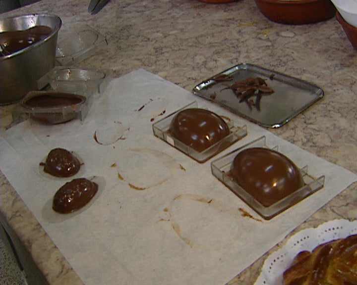 Páscoa na pastelaria “Mexicana”