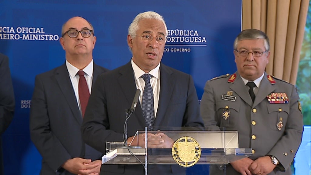 Declarações de António Costa