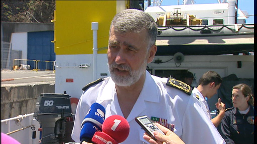 Missão oceanográfica do NRP Auriga na Madeira