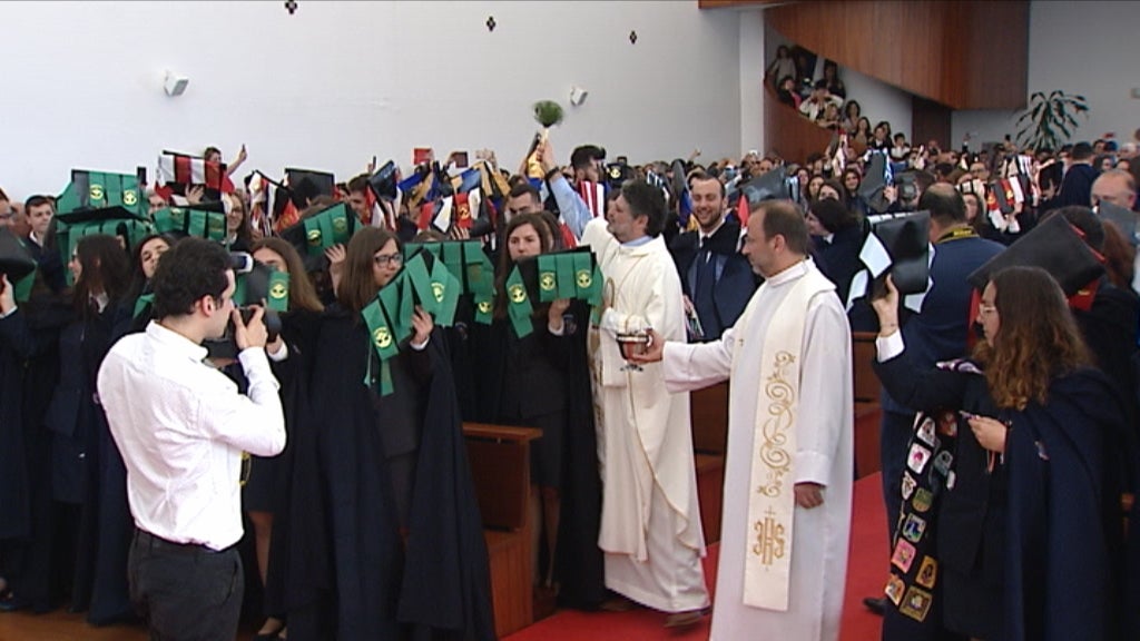 Bênção das Pastas na semana académica
