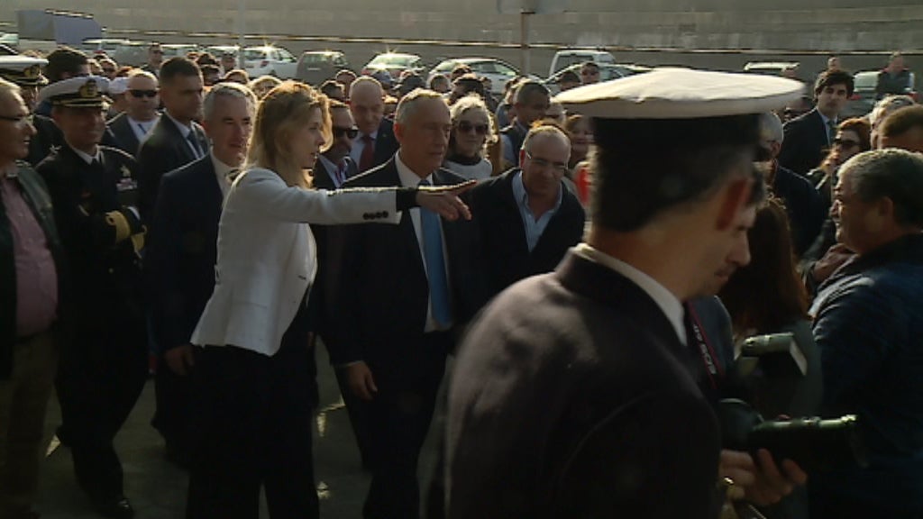 Marcelo Rebelo de Sousa na Póvoa de Varzim