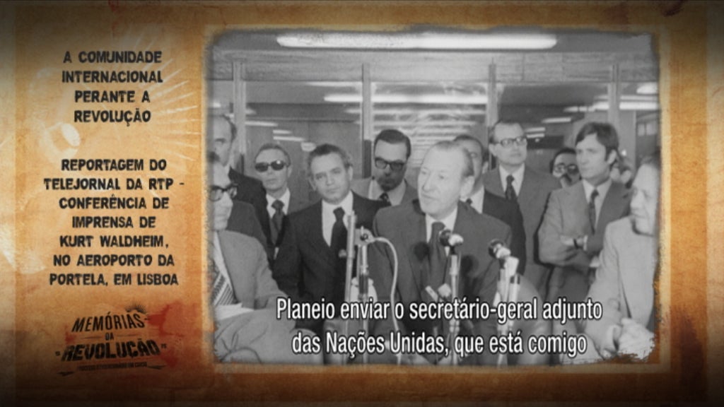 Memórias da Revolução: A Comunidade Internacional e a Revolução