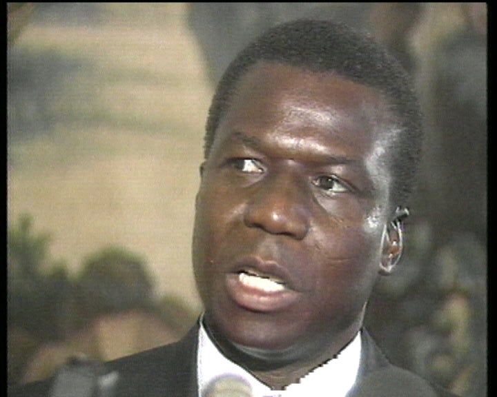 Encontro de Nino Vieira com Cavaco Silva e Mário Soares