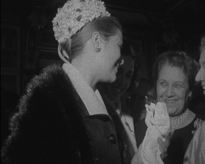 Visita de Grace Kelly à Cruz Vermelha Portuguesa