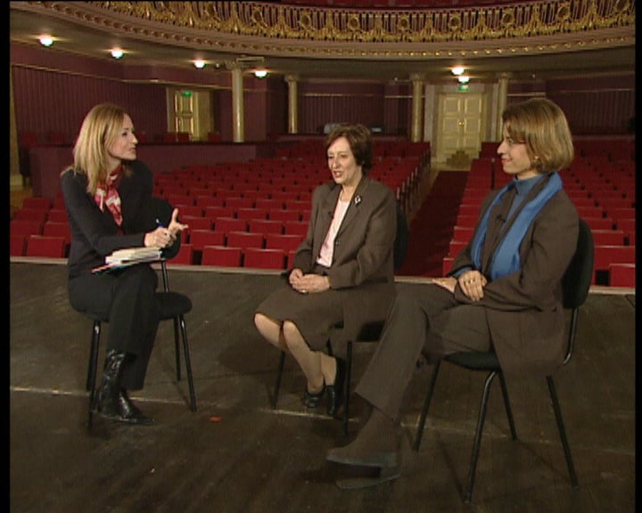 Ana Maria Magalhães e Isabel Alçada