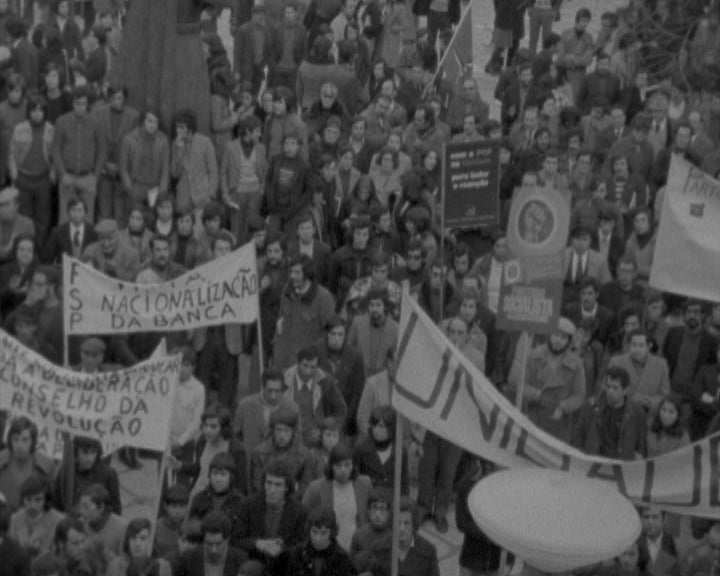 Manifestação de trabalhadores no Palácio de Belém II