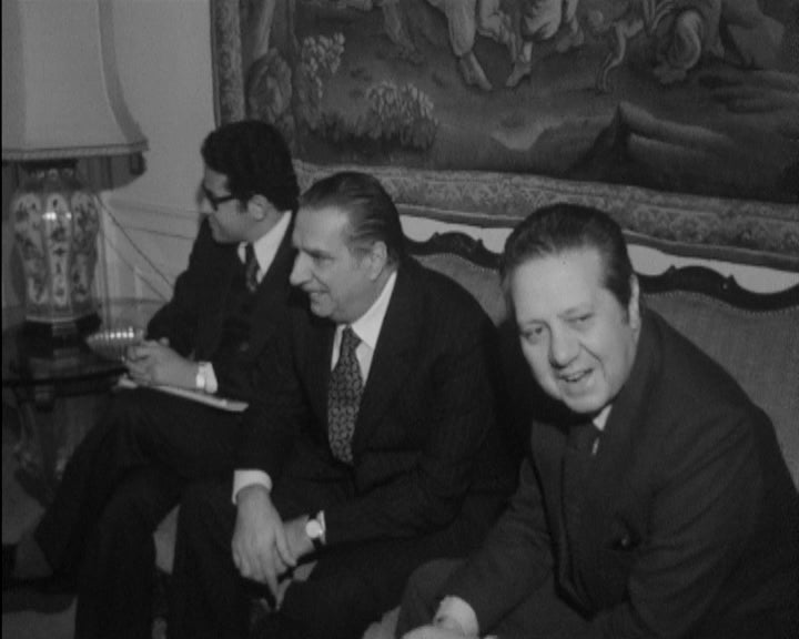 Mário Soares recebe Lorenzo Natali