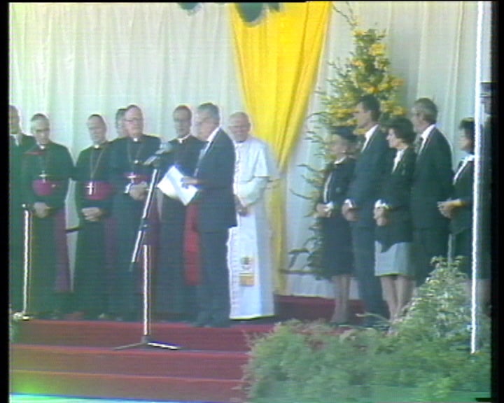 Partida do Papa João Paulo II de Portugal