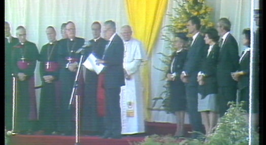 Partida do Papa João Paulo II de Portugal