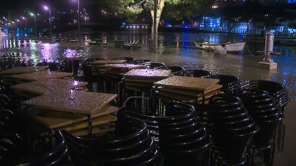 Mau tempo no norte de Portugal