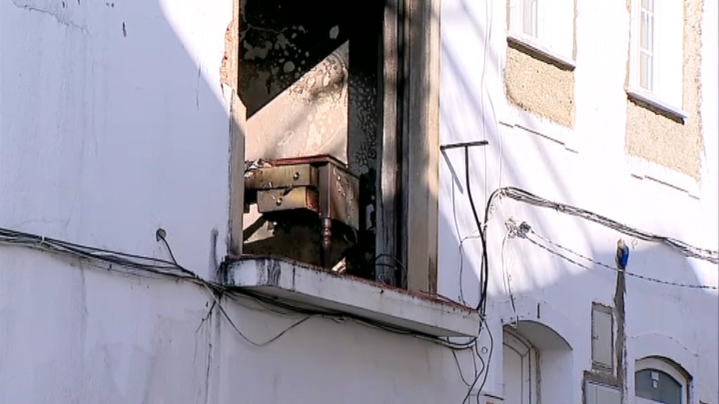 Explosão em Albufeira