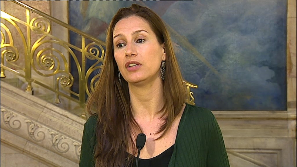 Conferência de imprensa de Rita Rato