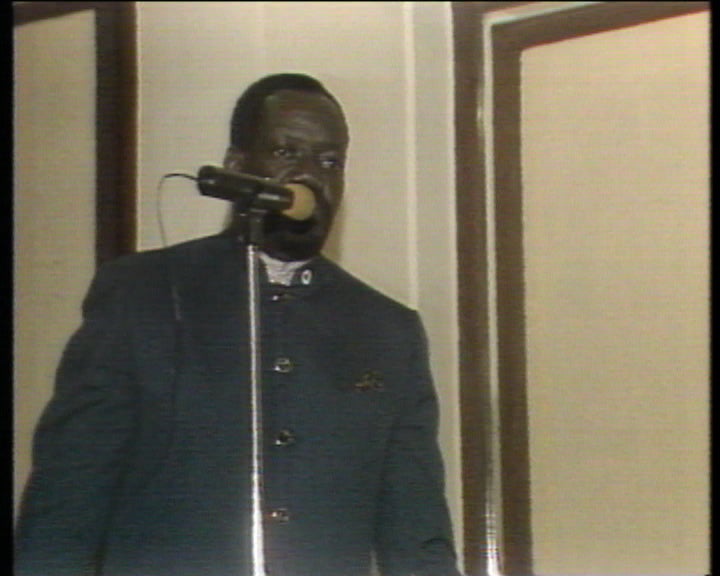 Encontro de Jonas Savimbi com organizações humanitárias