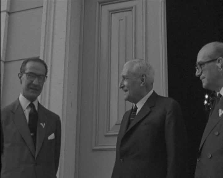 Encontro de Alberto Ullastres e António de Oliveira Salazar