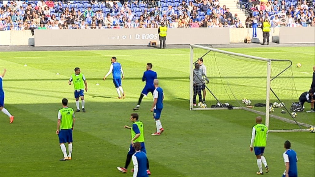 Futebol: treino do FC Porto
