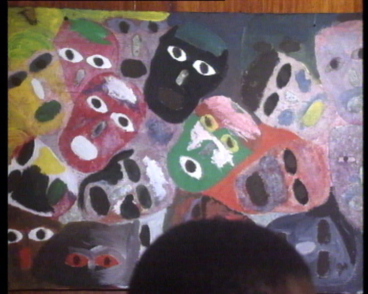 Exposição de trabalhos de crianças moçambicanas