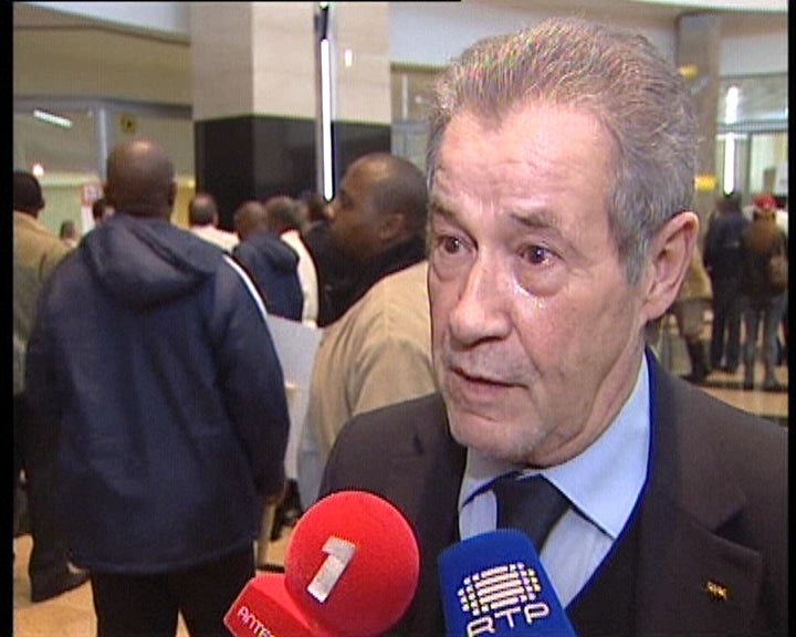 Gilberto Madaíl na África do Sul