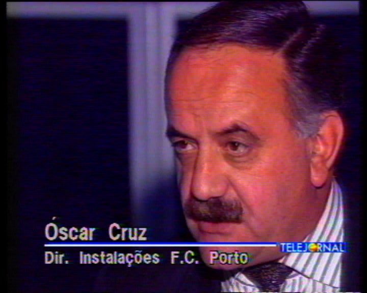 Segurança no estádio das Antas