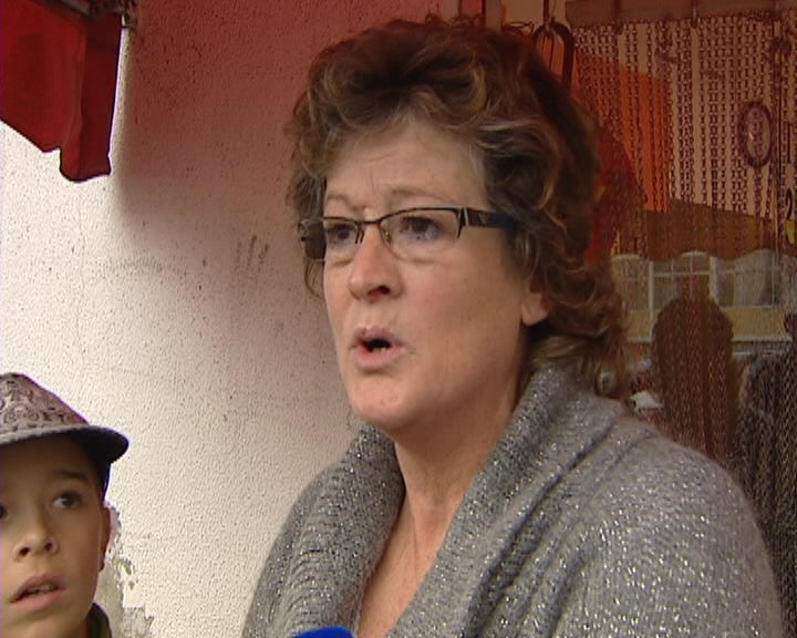 Manifestação de feirantes em Sintra