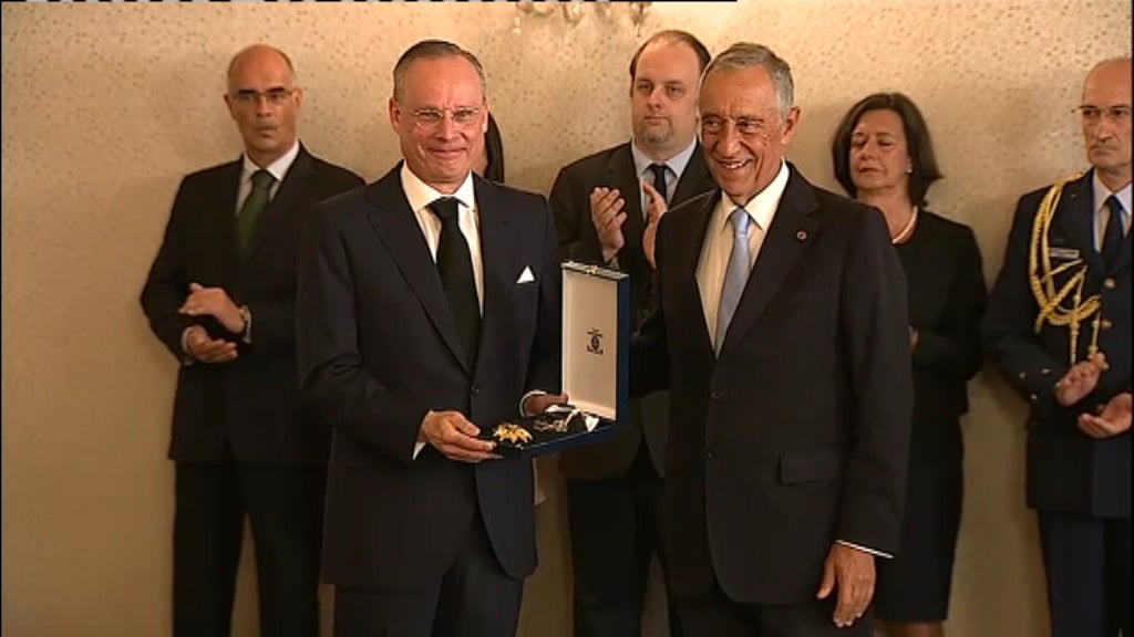 Condecorações no 25 de Abril