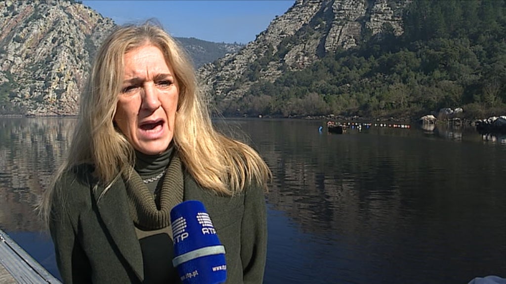 Rio Tejo poluído no Alto Alentejo