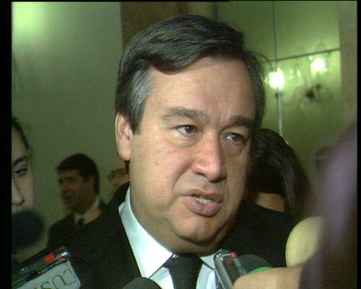 António Guterres sobre as operações de resgate