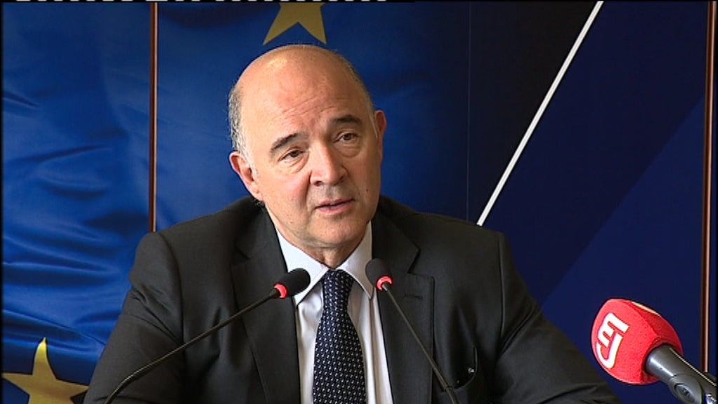Pierre Moscovici em Lisboa