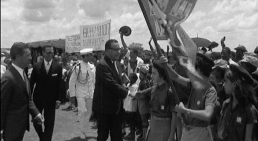 Visita de Rebocho Vaz ao distrito de Cuando-Cubango