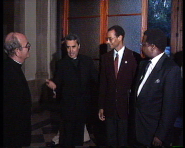 Afonso Dhlakama visita o Patriarcado de Lisboa